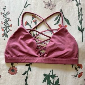 🔴DONATING SOON🔴 Women's Strappy Pink Bralette
